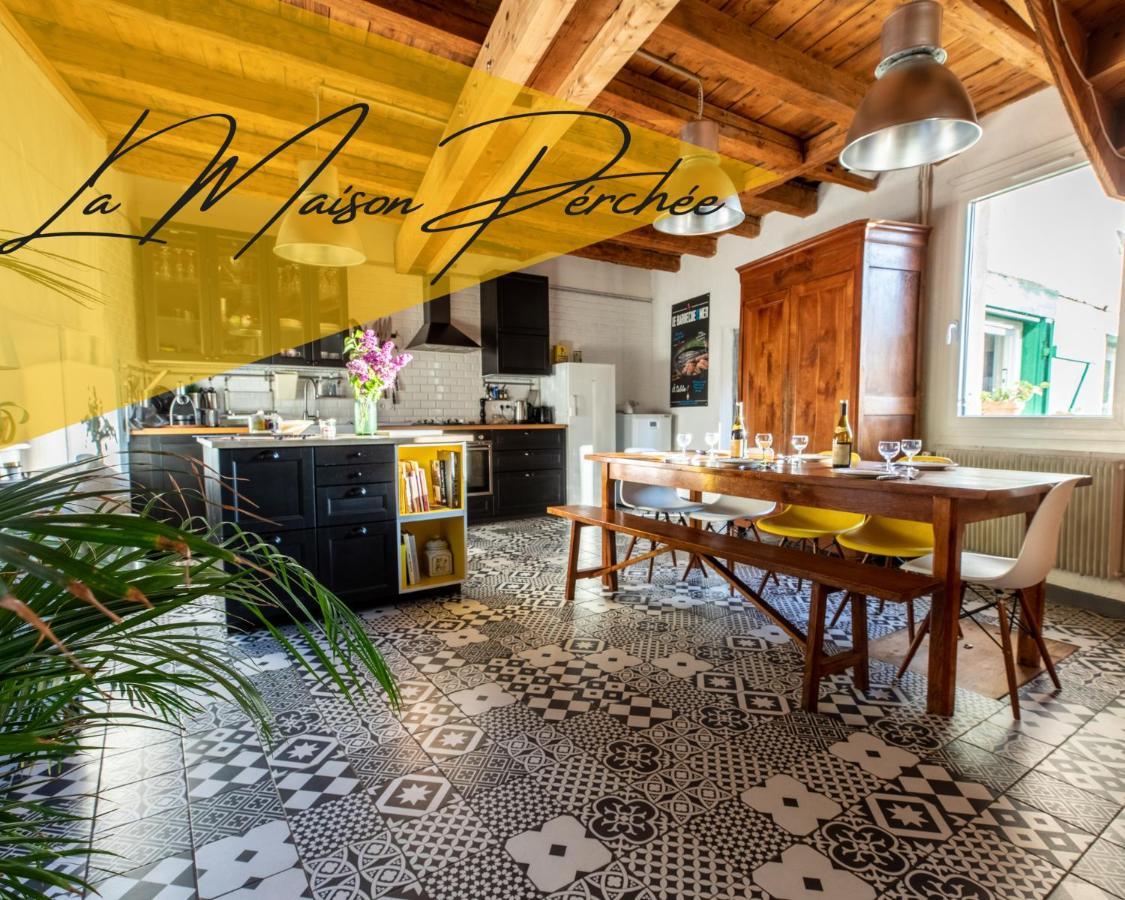 La Maison Perchee Thiers Eksteriør billede