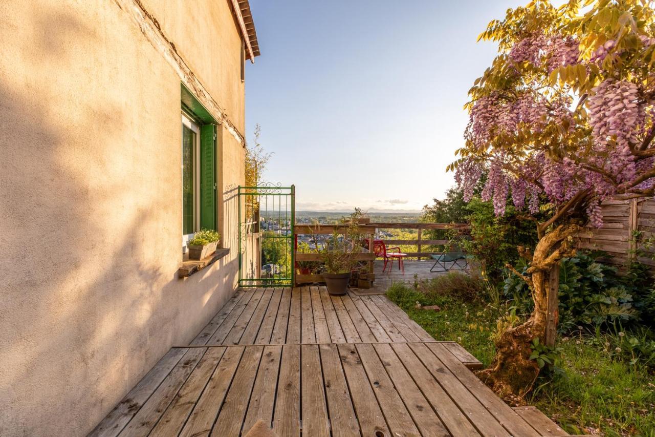 La Maison Perchee Thiers Eksteriør billede
